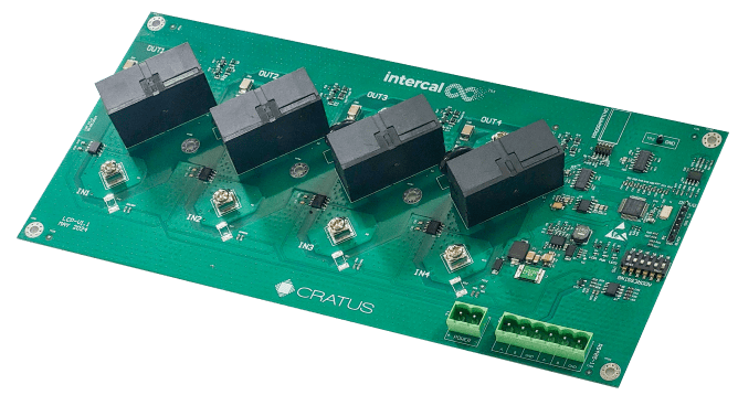 Intercal8 ICL8-LC574 40A electronic circuit breaker load manager with load shedding capability