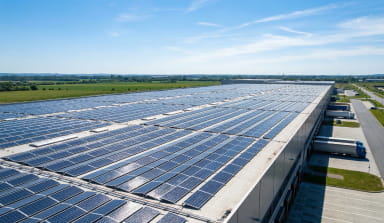 Oversized Solar Array